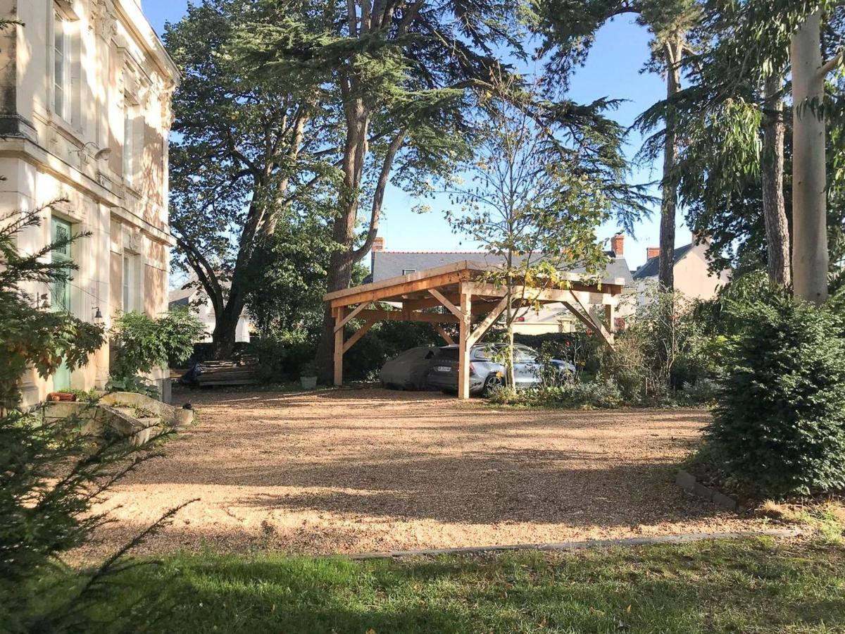 Maison De Maitre Avec Piscine Et Jardin - Coeur Des Coteaux Du Layon, Proche Angers Et Saumur - Fr-1-622-55 Bed and Breakfast Faye-d'Anjou Buitenkant foto